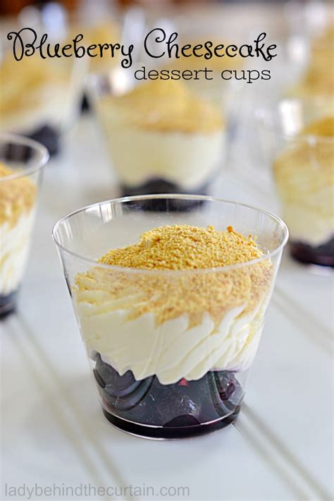 The top 20 ideas about plastic dessert cups is just one of my favored points to cook with. Blueberry Cheesecake Dessert Cups