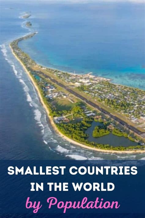 12 Smallest Countries In The World By Population In 2023