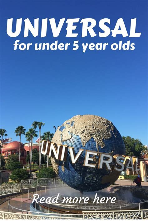 Universal Studios For Toddlers And Under 5 Year Olds Orlando Florida