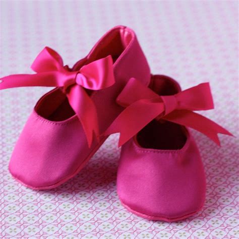 Little Ballet Shoes Pink Ballet Shoes Baby Shoes Hot Pink
