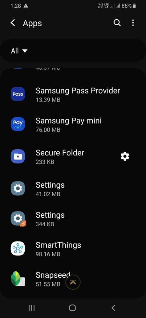 Two Settings App Installed On Phone Samsung Members