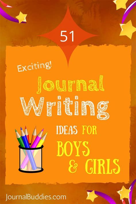 Exciting Things To Write About In A Journal Journal Writing Writing