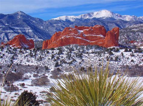 Garden Of The Gods Parc Din Colorado Springs Colorado Natural