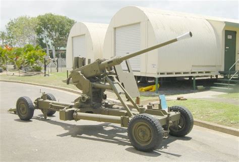 40 Mm Bofotrs Anti Aircraft Gun Used In Australia During Ww2
