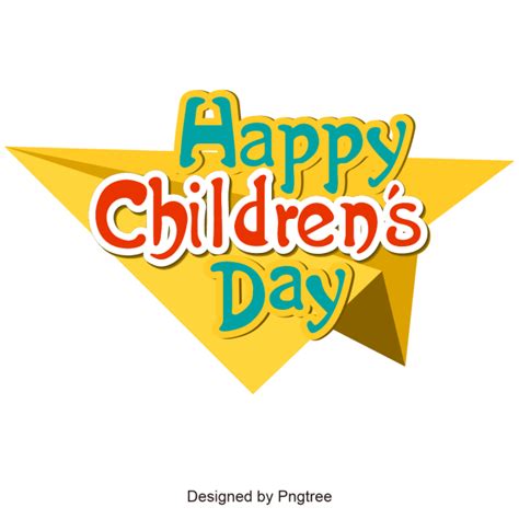 English Words Vector Png Images Color Children S Day English Art Word