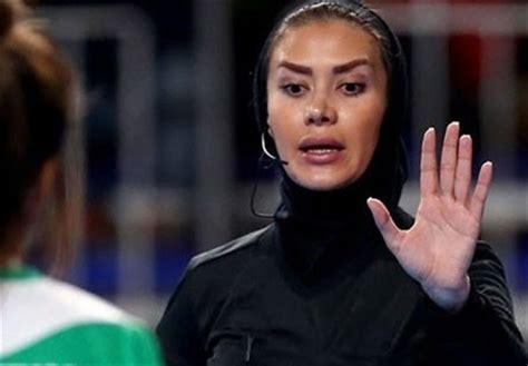 Gelareh Nazemi The Iranian Female Futsal Referee Team Melli