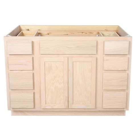 There are many bathroom vanity ideas that you can choose. Bathroom Vanity Sink Base 42Unfinished Oak -VANITIES ...