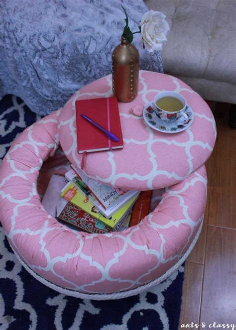 The content of the article: DIY Ottoman With Storage | Diy storage ottoman, Diy ottoman, Diy storage
