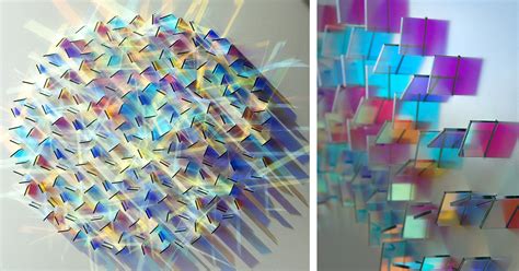 Dazzling Colored Glass And Light Installations By Chris Wood Bored Panda