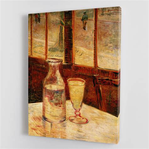 Still Life With Absinthe By Van Gogh Canvas Print Or Poster Canvas