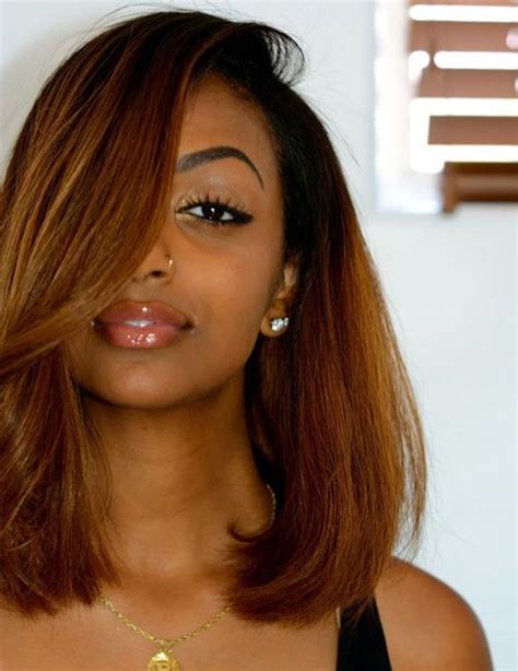 Shoulder Length Hairstyles For Black Women