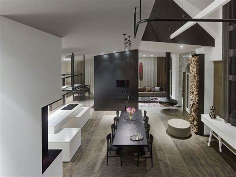 Modern And Futuristic Interior Design For A Loft