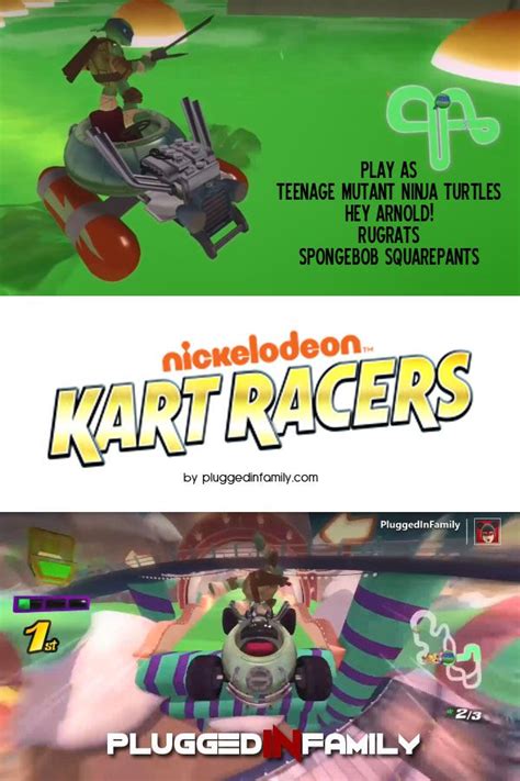 Nickelodeon Kart Racers Features Tmnt And More Nickelodeon Tmnt