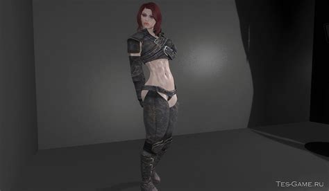 Сексуальная женская ванильная броня Uunp Cbbe Броня и одежда Моды для Skyrim Каталог модов