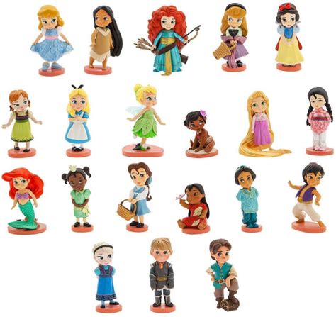 20 Pieces Mega Figure Set Disneys Animators Collection With All
