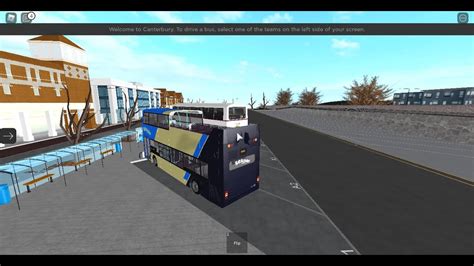 Driving The Canterbury Seasider Roblox Canterbury Bus Simulator Youtube