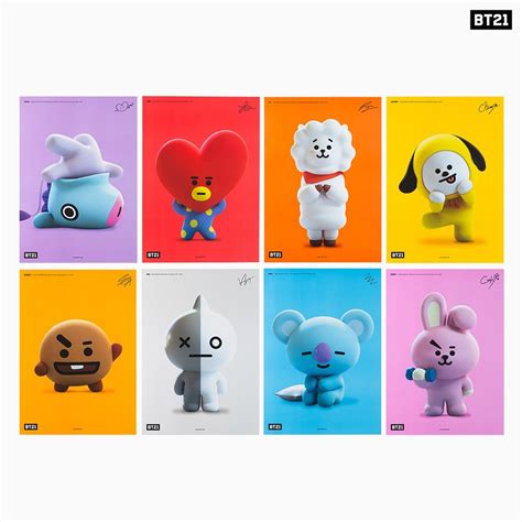 Bt21 Trên Twitter The Beginners Guide To Collecting Bt21 Posters
