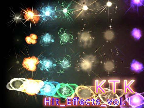 Ktk Hit Effects Volume1 Vfx Particles Unity Asset Store