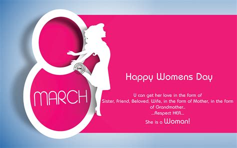 Top 20 8th March Womens Day Images Wallpapers And Photos 2018