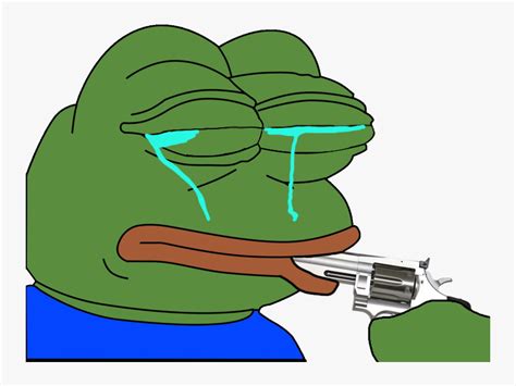 Pepe Frog Crying Clip Art Sad Pepe Png Pepe The Frog Depressed My XXX