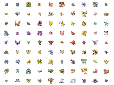All Pokemon In Fire Red