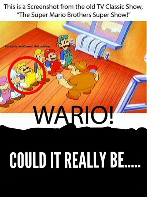 The Mystery Of Wario In The Super Mario Bros Super Show Mario Amino