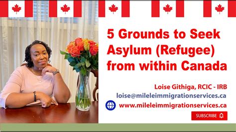 5 Grounds To Seek Asylum (Refugee) From Within Canada | Reasons To Seek