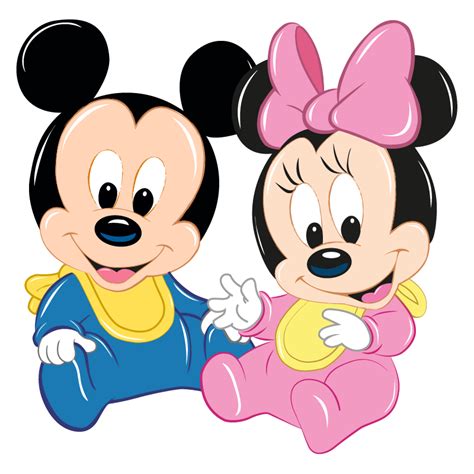 Stickers Bébé Mickey Et Minnie Color Stickers