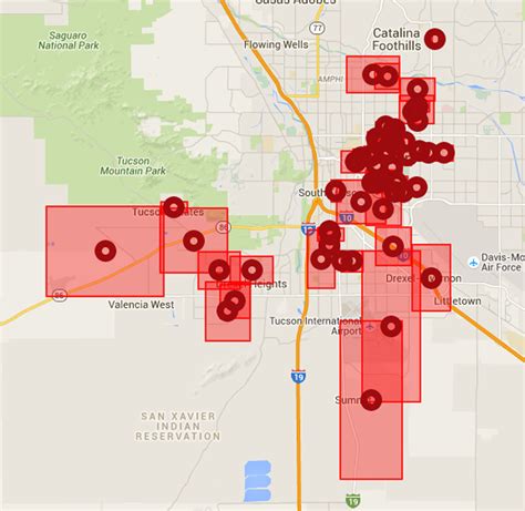 Power Outages Hit More Than K Across Tucson