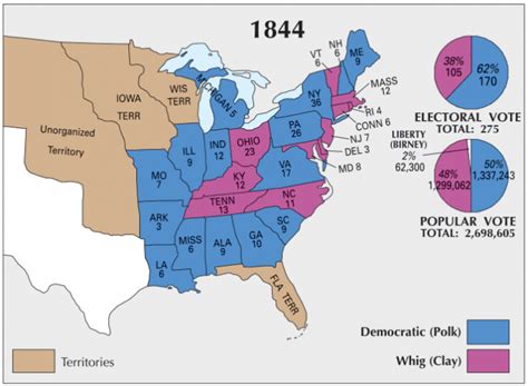 1844 Election Map