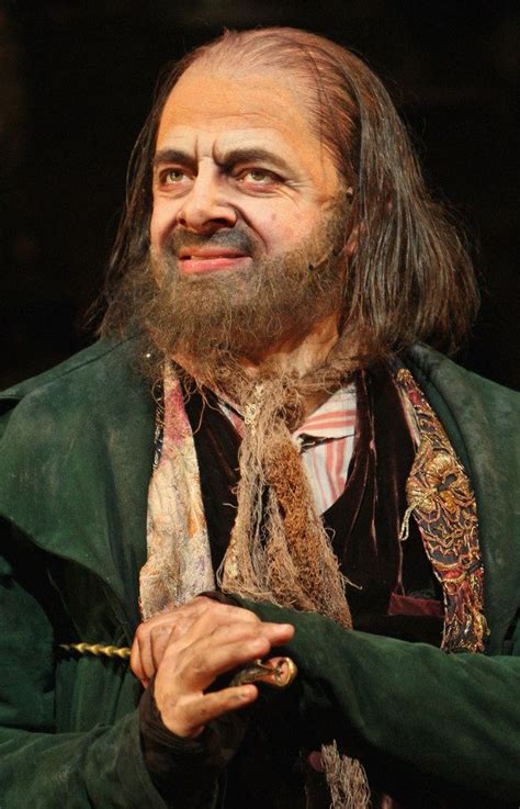 Rowan Atkinson As Fagin In Oliver Midnight Show Mr Bean Theatrical
