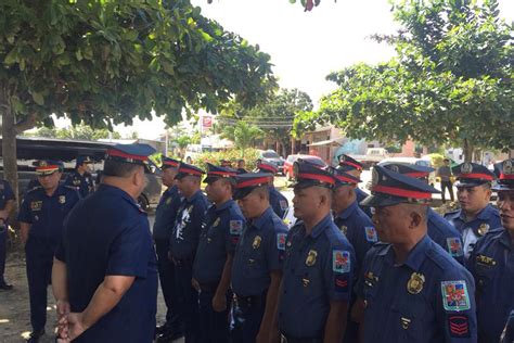 Pnp Relieves All Cops In Cebu Town Abs Cbn News