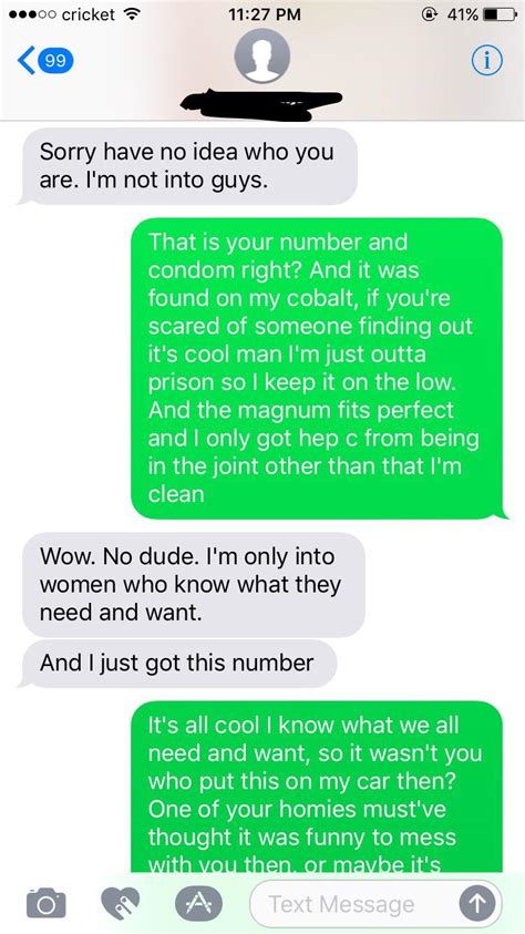 Asshole Left A Condom On A Friends Coworkers Car With His Number On It R Texts