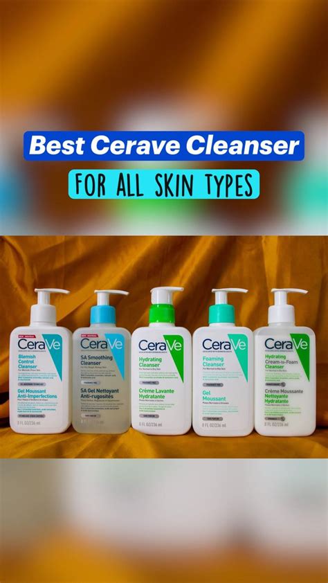 Heres The Best Cerave Cleanser For All Skin Types Skin Care Routine