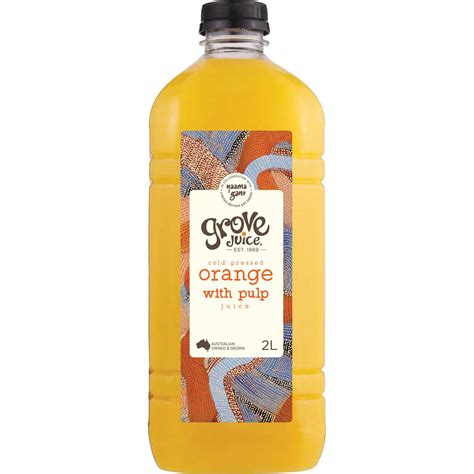 Grove Juice Fresh Orange Juice 2l Woolworths