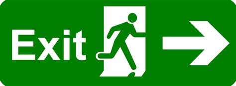 Browse thousands of road safety logo designs. Exit Png Picture - Safety Signs Emergency Exit Clipart ...