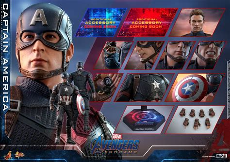 hot toys avengers endgame captain america and black widow figures marvel toy news
