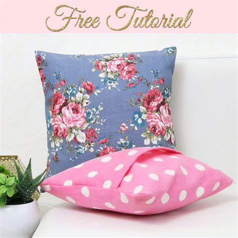 Tutorial And Video How To Make A Pillow Cover Beginner