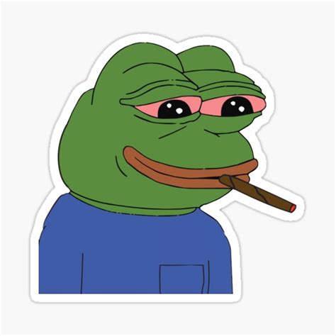 Pepega Twitch Emote Sticker For Sale By Renukabrc Redbubble