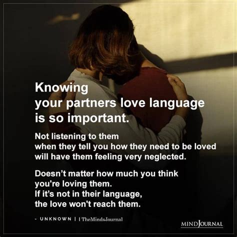 Knowing Your Partners Love Language Is So Important Real Love Quotes