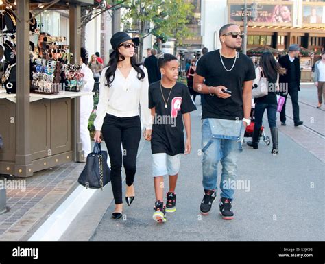 Draya Michele From Basketball Wives La Shopping At The Grove With Her