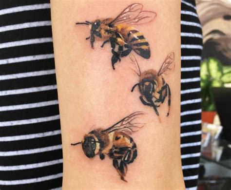Bees Tattoos Designs And Meanings Bee Tattoo Honey Bee Tattoo Bee