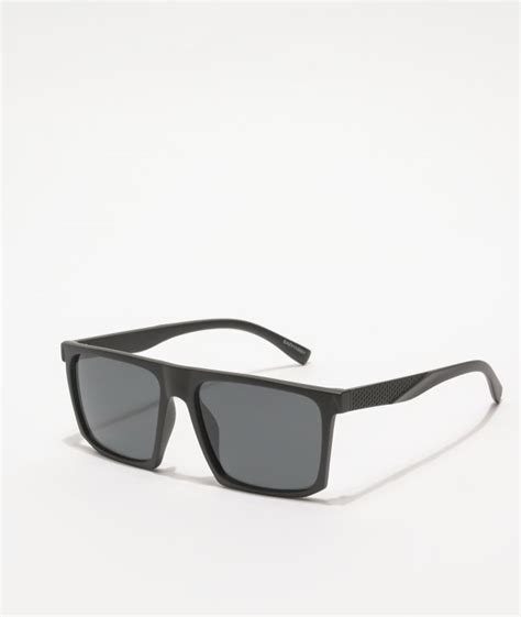 Classic Black Flat Top Sunglasses
