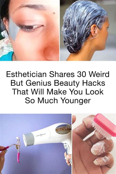 Relievedesthetician Shares 30 Weird But Effective Beauty Hacks That