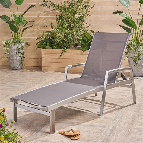 25 Ideas Of Outdoor Aluminum Adjustable Chaise Lounges
