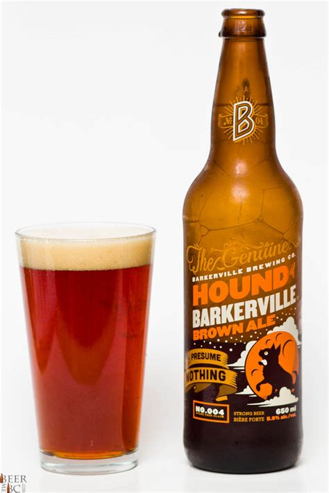 Barkerville Brewing Co Hound Of Barkerville Brown Ale Beer Me