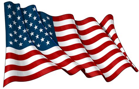 Usa Waving Flag Transparent Png Stickpng