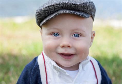Newsboy Baby Flat Cap Newborn Infant Photo Prop Wool Blend Etsy