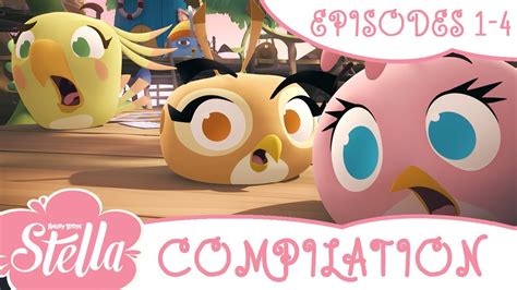 Angry Birds Stella Compilation Season 1 Ep1 4 Youtube