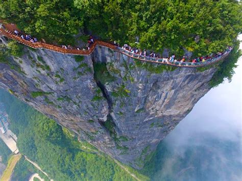 Incredible 100 Metre Long Coiling Dragon Cliff Skywalk Opens To Public